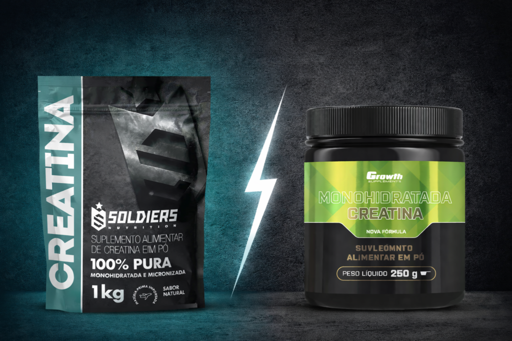 creatinas soldiers nutrition e growth suplementos